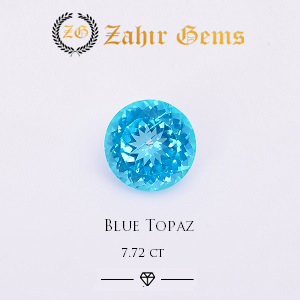 Blue Topaz Semi-precious Gemstone